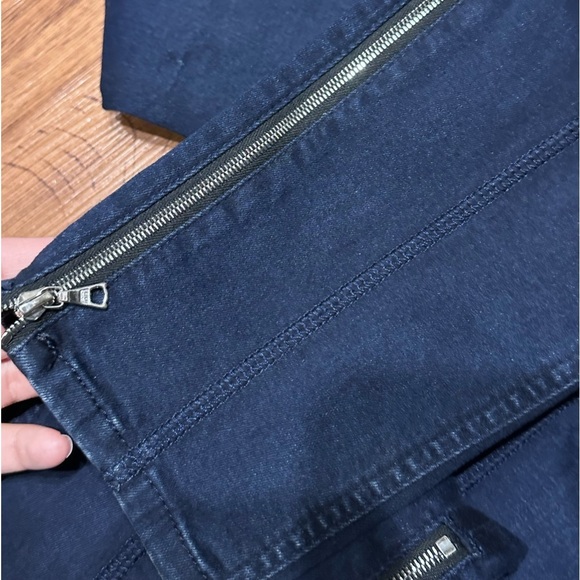 7 For‎ All Mankind Womens Seamed Legging with Ankle Zips Size Small - Picture 4 of 8